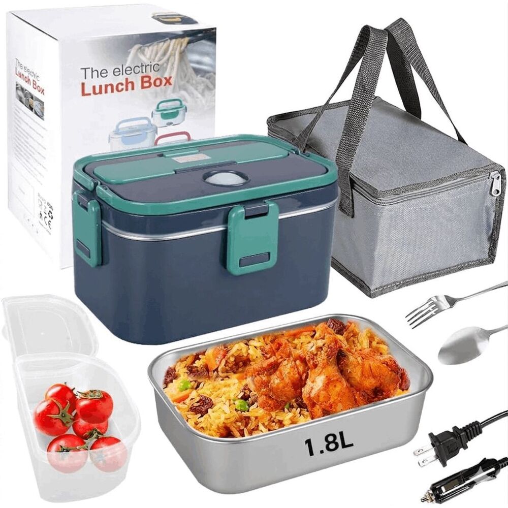 PAVEZO The Electric Lunch Box Heating Lunchbox for Adults 1.8L
